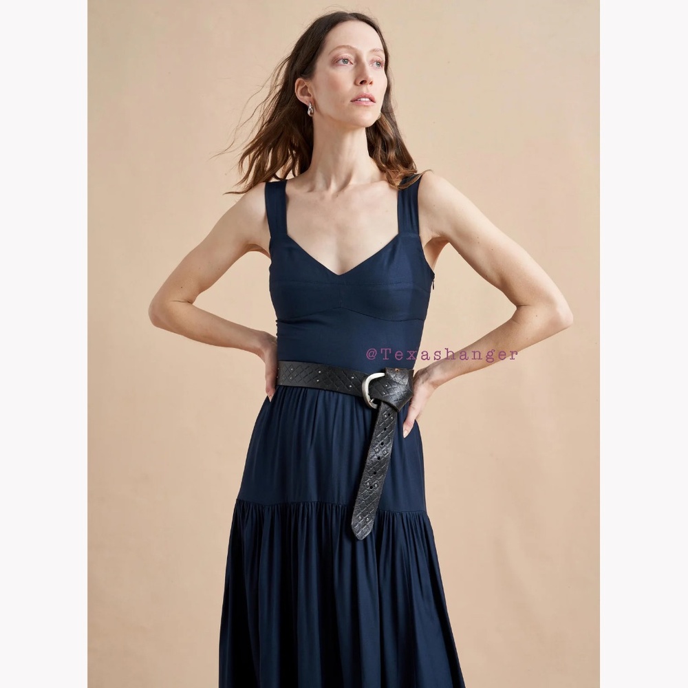 NWT La Ligne Laura Lee Dress XS Navy